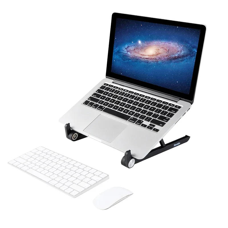 

Aluminium Folding Portable Height Adjustable Universal Laptop Stand