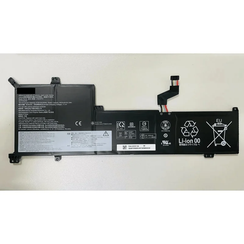 Brand New 15V 56Wh L19D4PF2 Battery Applicable IdeaPad 3-17ADA05 3-17ARE05 SB10W89846
