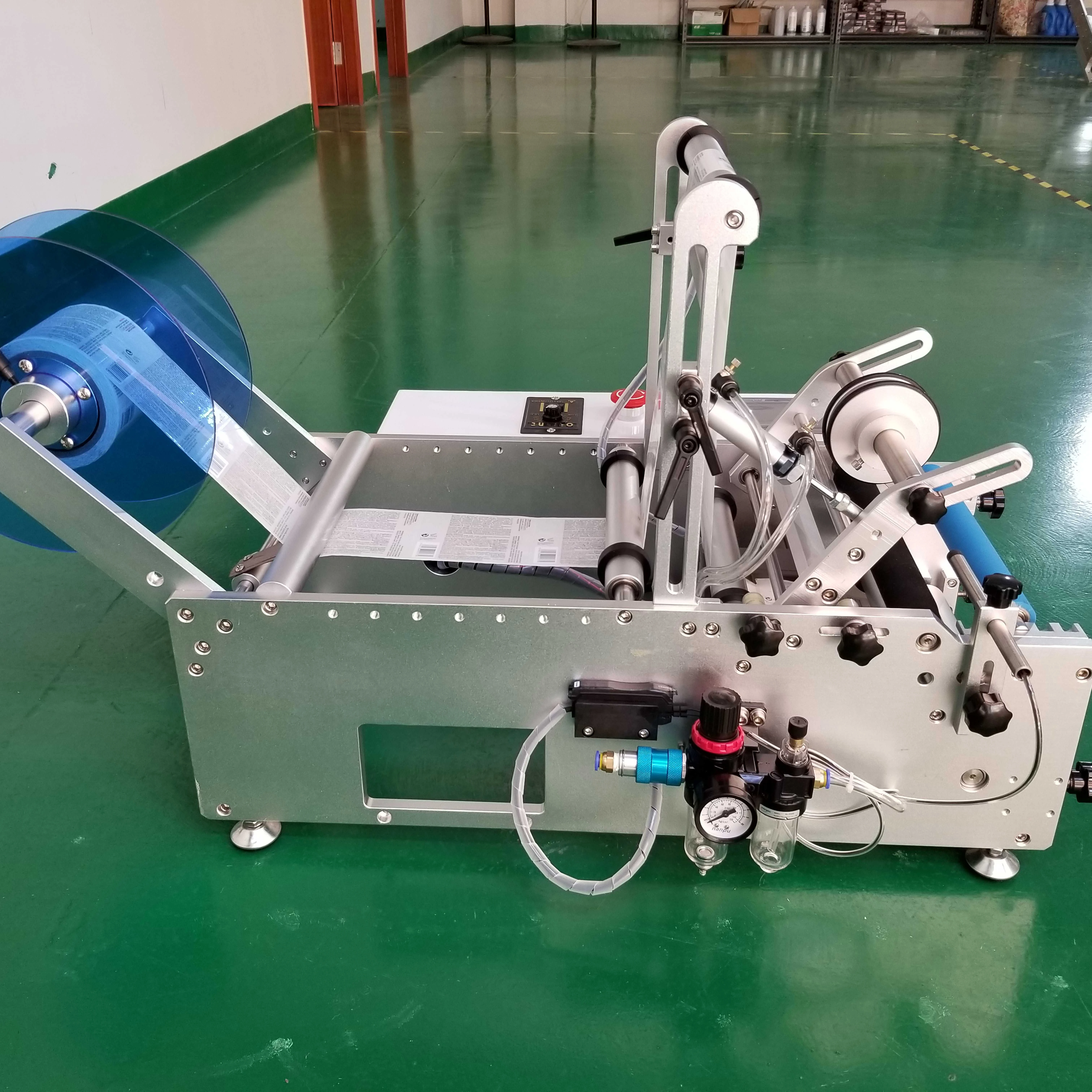 

Tamp Label Applicator Beer Expiry Date Printer Labeling Machine For Aa Aaa Battery Small Round Bottle Deli Container Jug