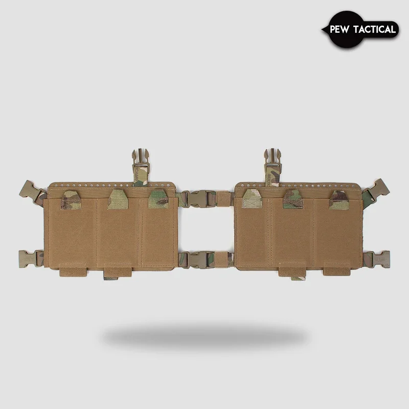 Pew Tactical SS34 Alpha – Arnés de pecho MOLLE airsoft caza - imagen 4