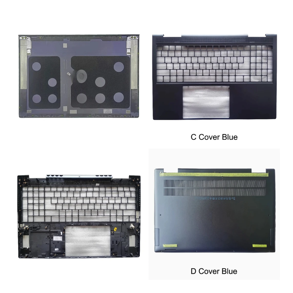 

For Inspiron 16 Plus 7610 laptop rear cover top case upper lower hand rest housing blue 16 plus 0hnyf4 0yhkjm shell
