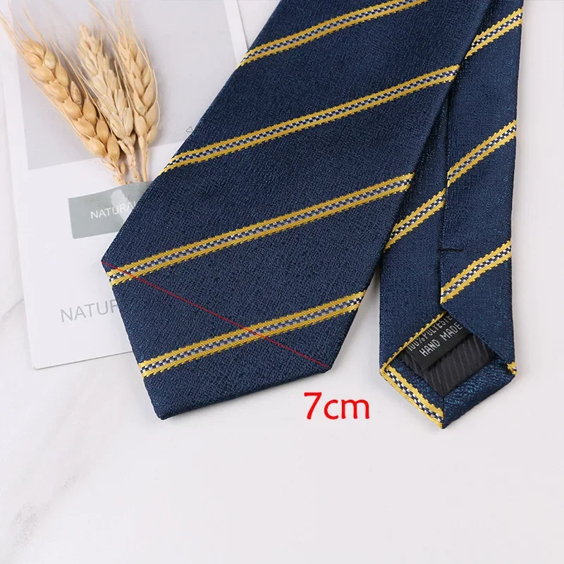 Men's Trendy Business 7cm Hand Tie Casual Dress Professional Suit Accessories Direct Supply