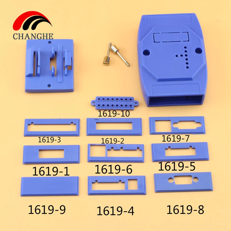 Adam module isolation housing rail type junction housing plastic box plastic housing 100 * 70 * 25 with short card