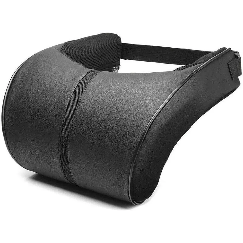 

Car Neck Pillow PU Leather Car Headrest Pillow Memory Foam Neck Pain Relief Car Seat Pillow Neck Support Car Accessories