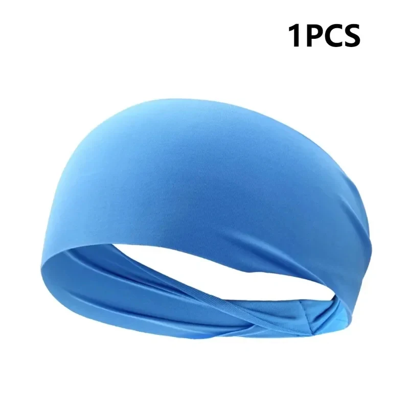 1/2/3/4Pcs Sports Headband Sweat-Absorbing And Anti Sweating Band Running Fitness Headband Headband Hoop Yoga