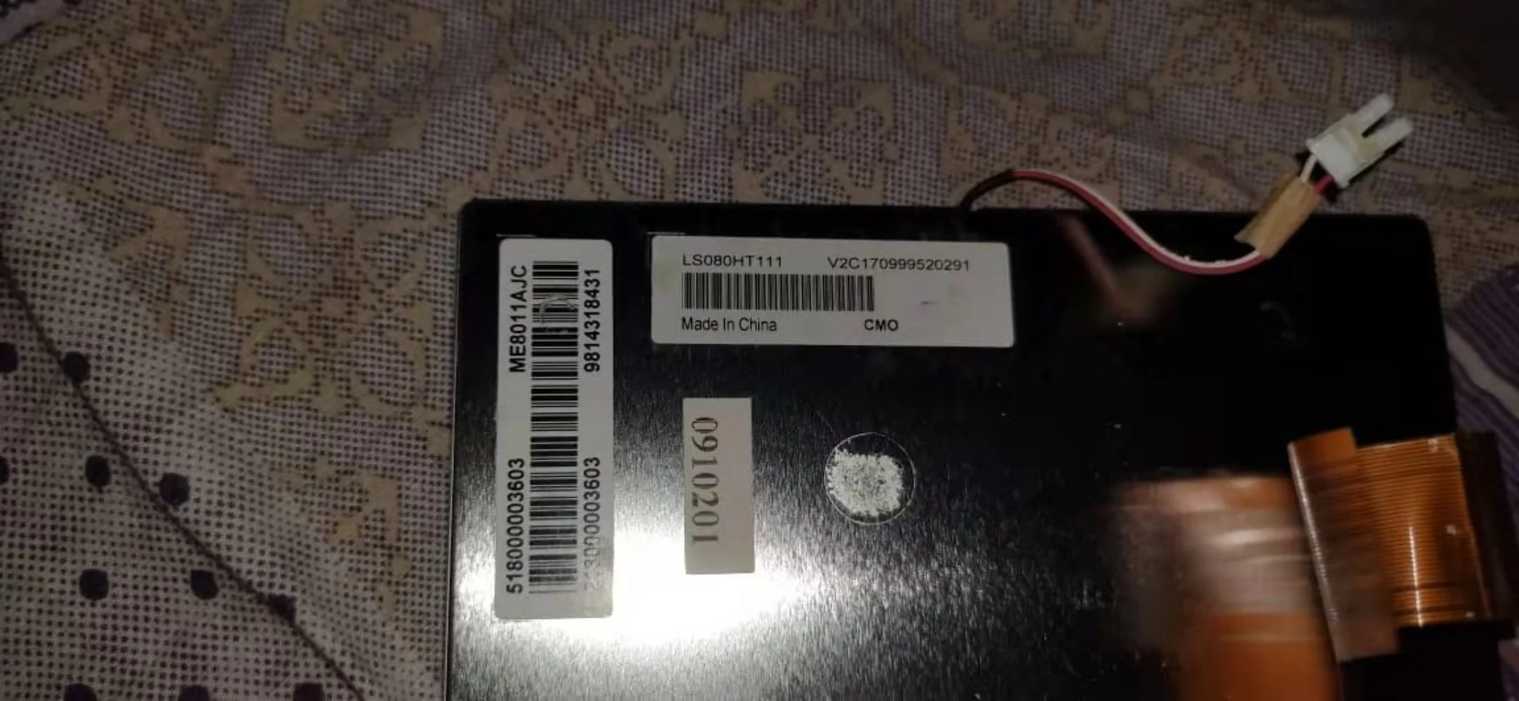 LS080HT111 Pantalla LCD original y nueva