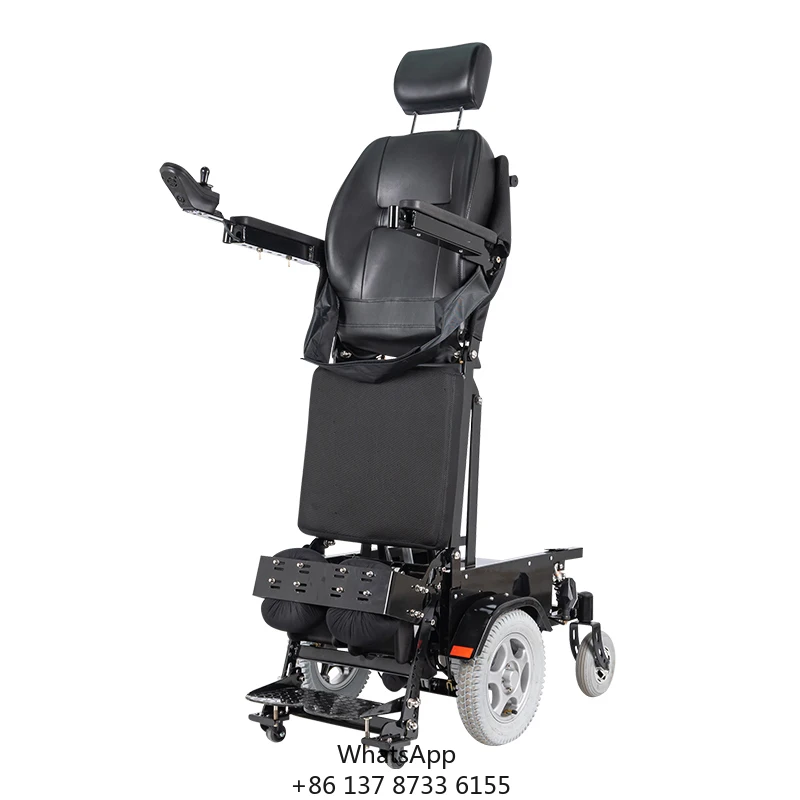 Factory Directly Supply Electric Lifting Function Electric Standing Wheelchair With Imported Motor And Controller For Disabled