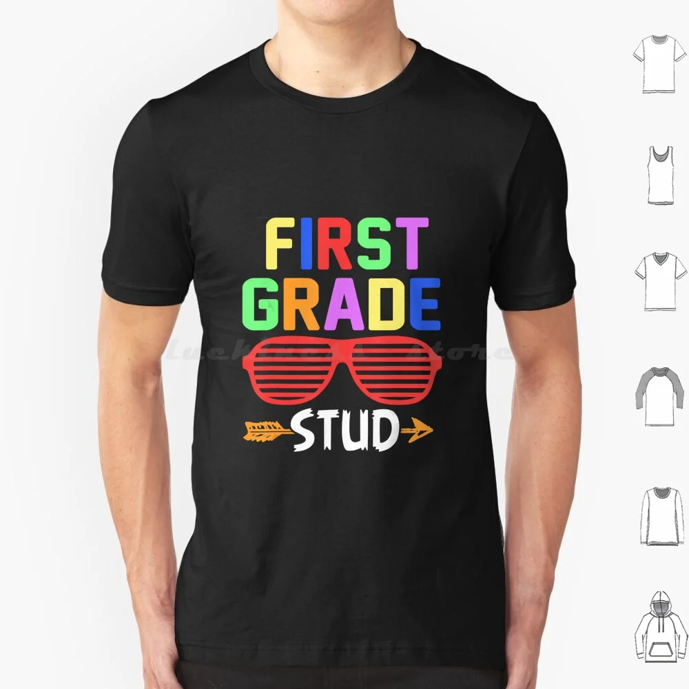 Team 1St Grade Stud Girls Boys Funny Back To School T Shirt Big Size 100% Cotton 1St Grade