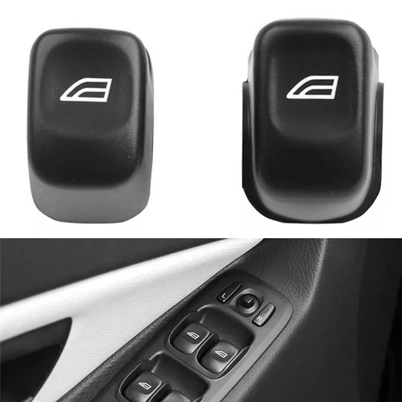 

AV32-5Pcs Front+Rear Door Window Glass Lifter Switch Button Cover 31295247 31295164 For Volvo V70 XC70 XC90 S80 S60 2001-2012