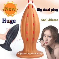 Sex shop Thick Huge Anal Plug silicone Big Butt Plugs Vagina Anus Expansion Prostate Massager Erotic Anal Sex Toys For Men Women