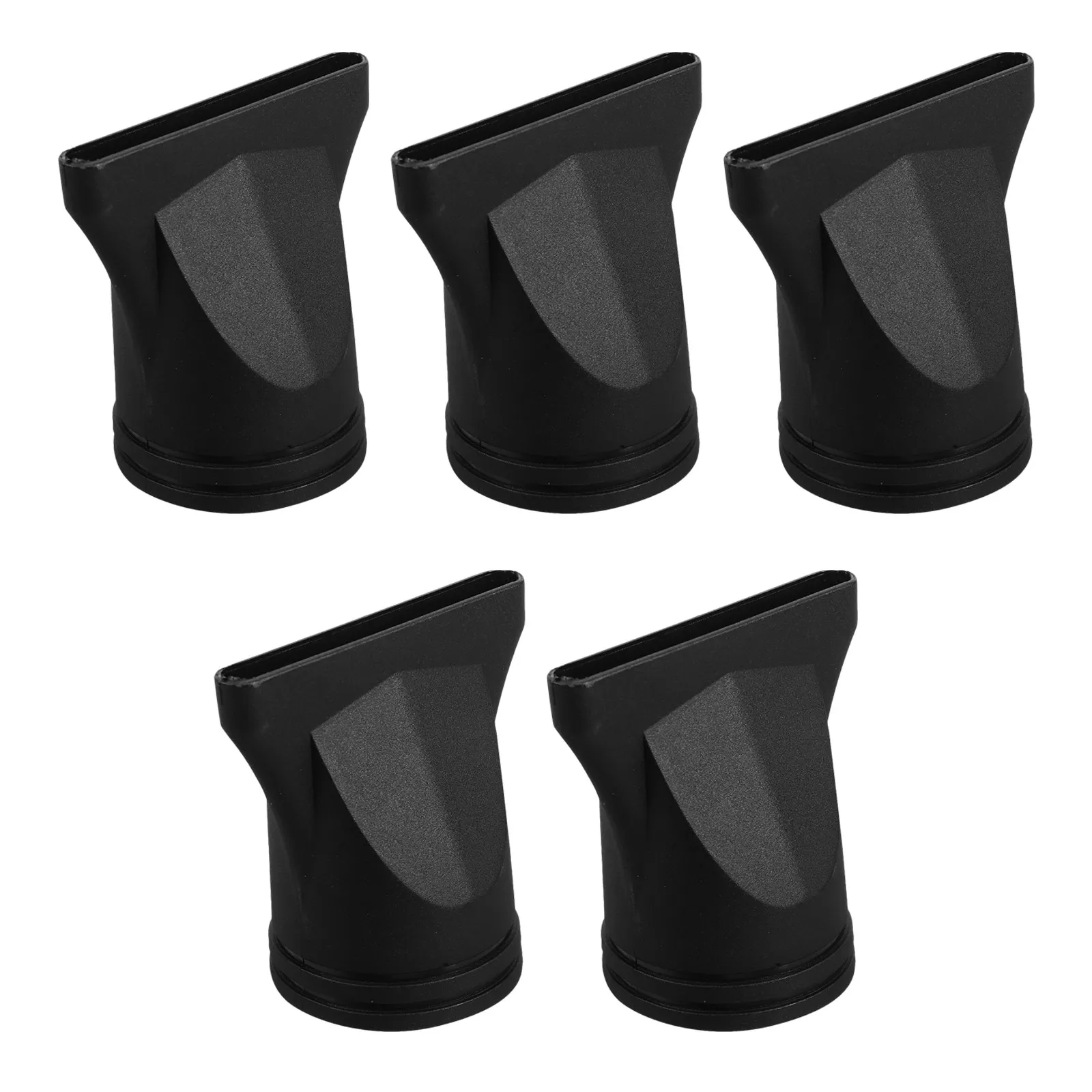 5Pcs Hair Dryer Nozzle Set Salon Styling Concentrator Diffuser Curly Hair Attachment Universal Fit for Most Blow Dryers