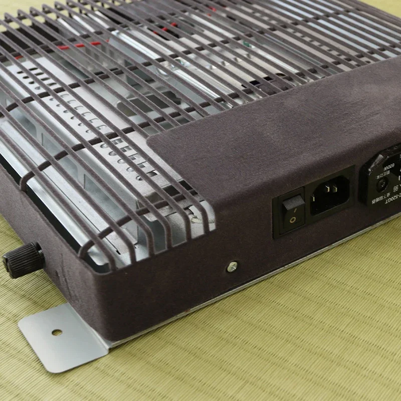 Calefator da substituição do metro com controle de temperatura da mão do fã, fórmula japonesa, aquecedor do pé da tabela, 220V, 600W