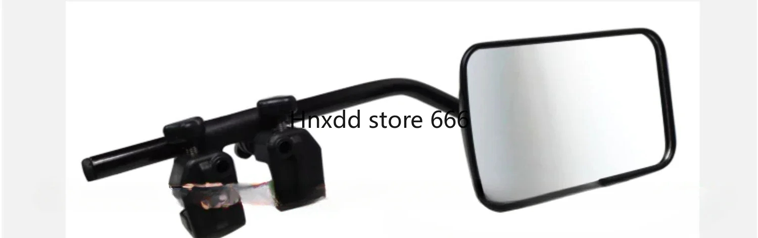 Trailer RV auxiliary widening extension rearview mirror clip