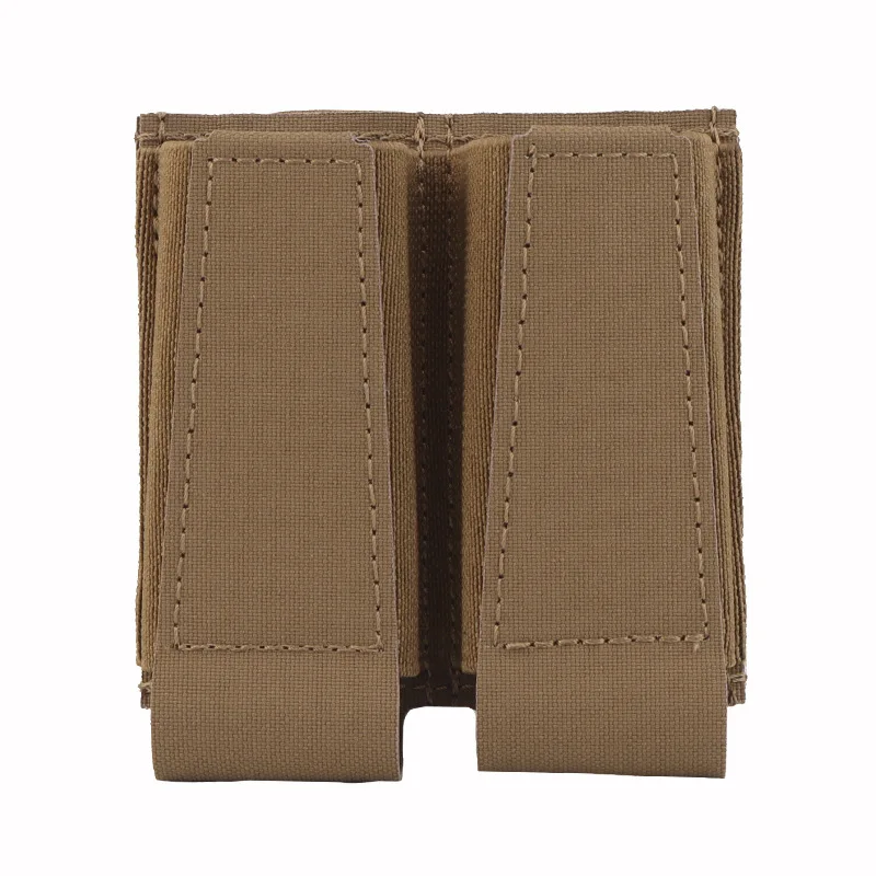 Open type mag-zakjes met dubbel pistool |   MOLLE-compatibel platform |   voor wandelen Airsoft- en bereikuitrusting