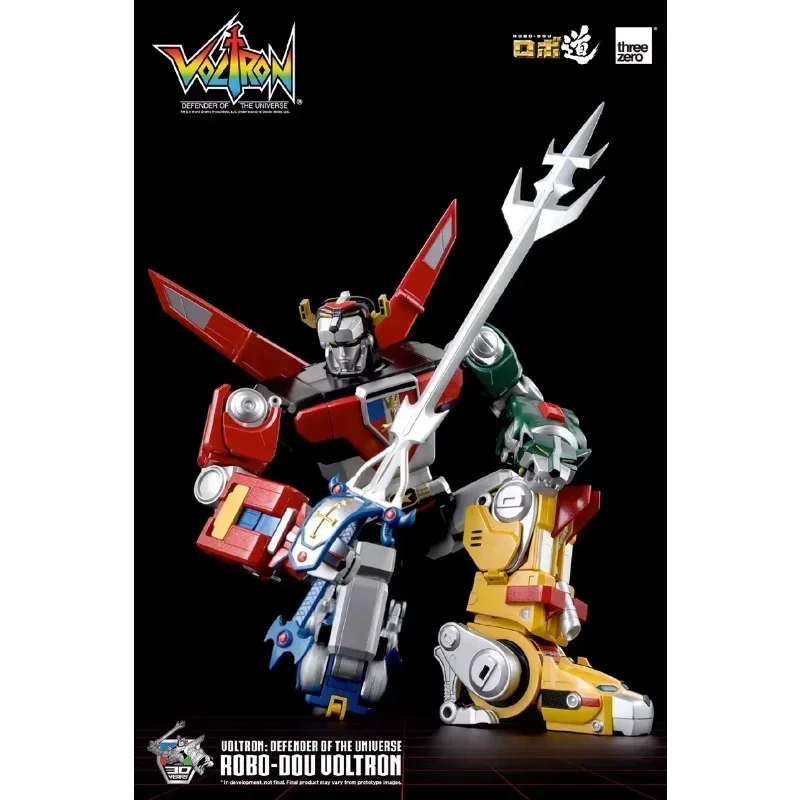 （In Stock） 3A Threezero ROBO‐DOU Voltron Defender of The Universe 5 in 1 Finished Model Alloy Version Action Figures Toy Collect