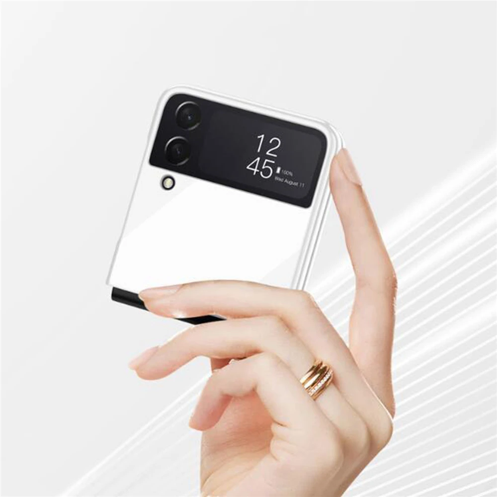 Funda de teléfono móvil plegable anticaída todo incluido pintada para Samsung Galaxy Z Flip4