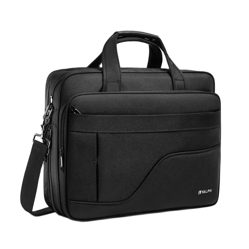 New Men's Business Briefcases 15.6 16Inch Notebook Messenger Bags Oxford Crossbody Shoulder Travel Handbag Totes Male Laptop Bag