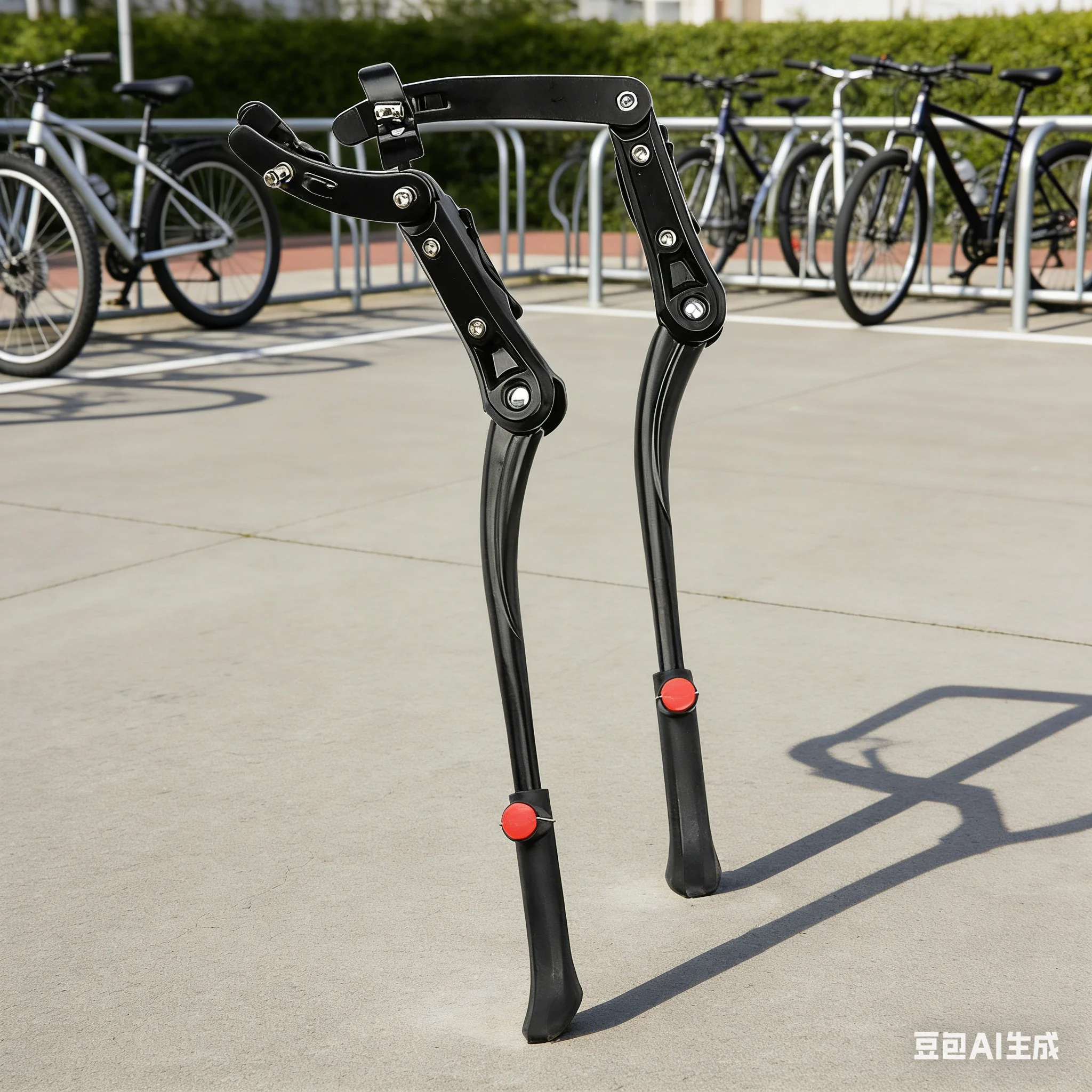 

1 шт. Подножка для горного велосипеда, 55 см, из сплава, портативная, регулируемая, для парковки, замена запчастей, улучшение устойчивости и поддержки