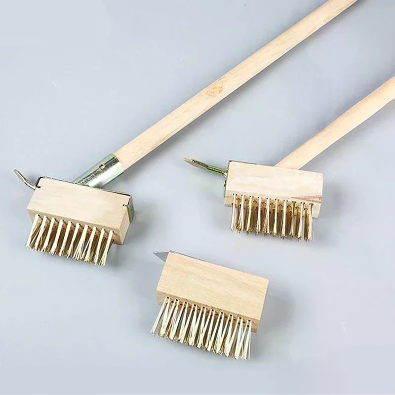 

Adjustable Manual Weeding Tool Suitable For Cleaning Decks Terraces And Sidewalks Wire Brush Garden Wire Weeding Brush