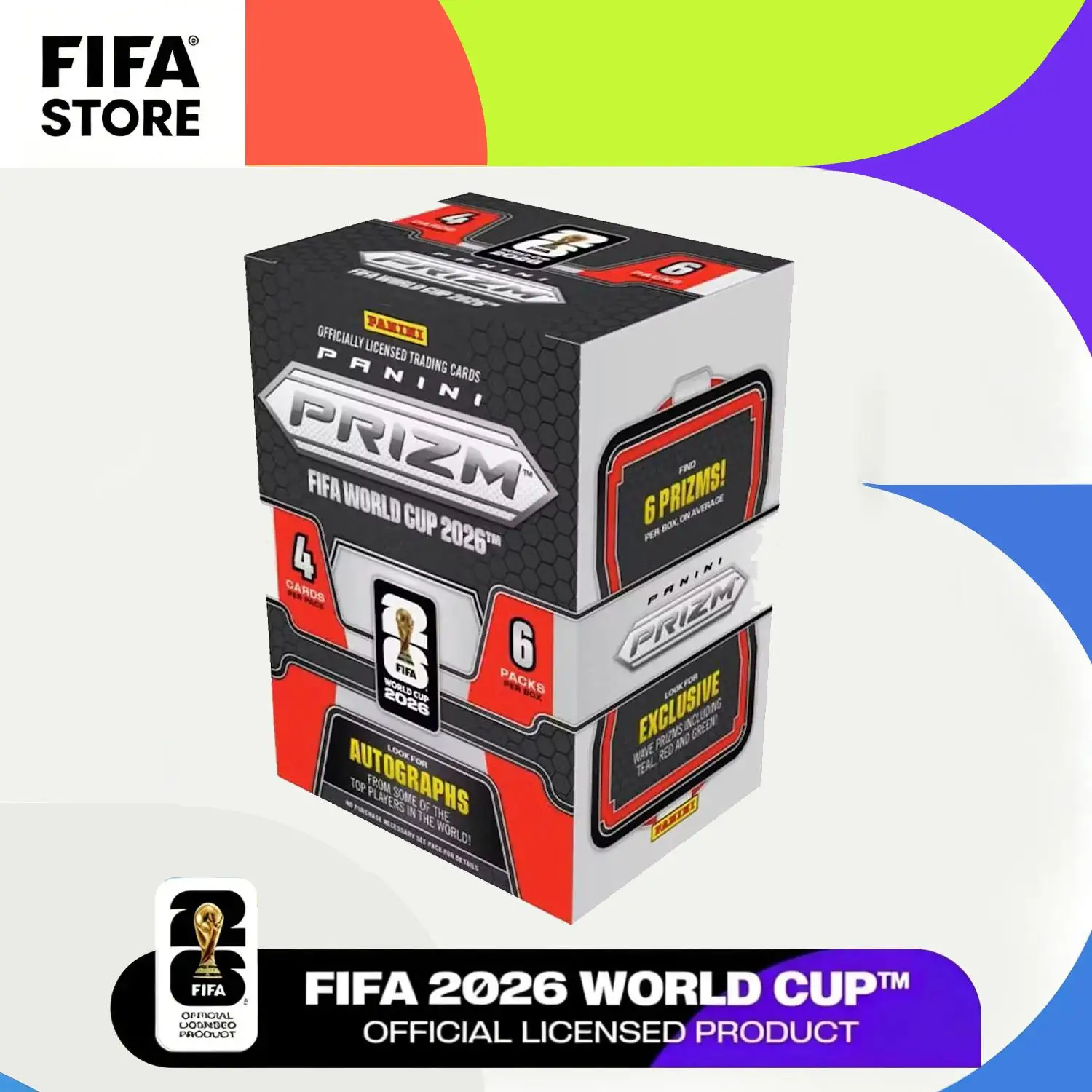 2026 Panini Prizm FIFA World Cup Soccer Blaster Box