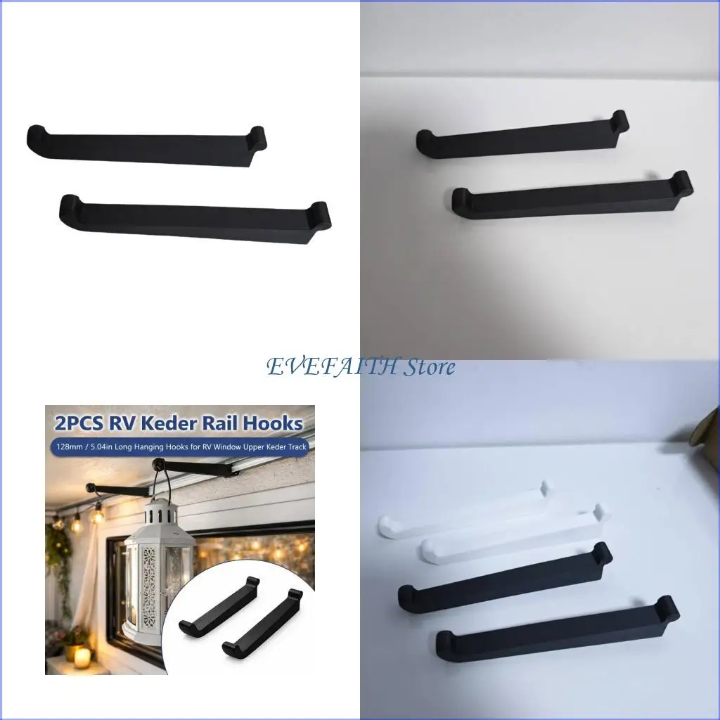

124B Corrosion Resistant 128mm Trailers Vehicle Mount Hanging Hook For Efficient Storage Solution Homes And Campers