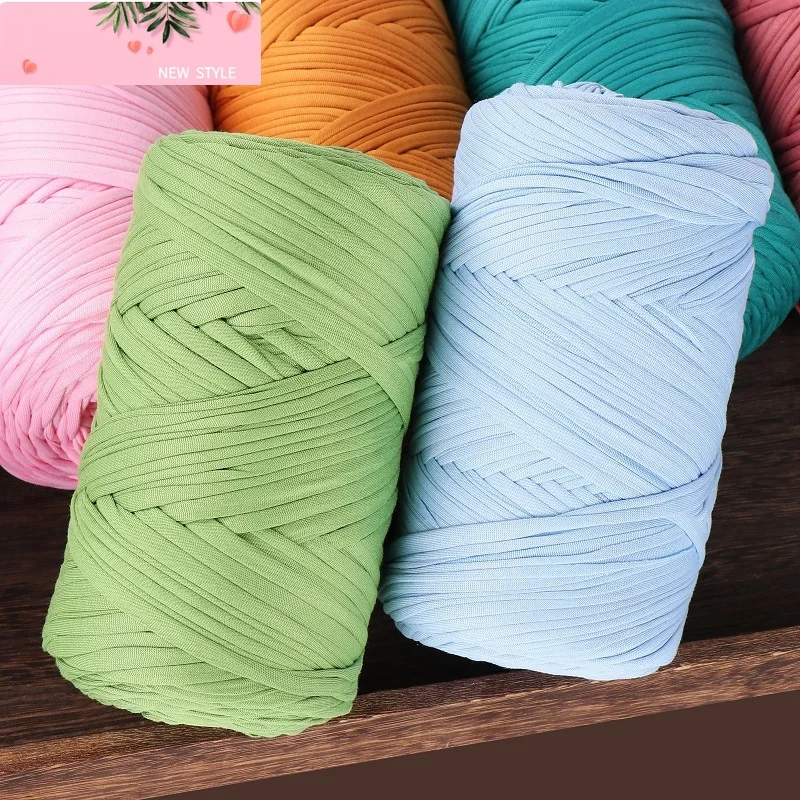 

400 г 120 м супер толстый большой шарик ткань полоска нить шерстяной шарик DIY сумка ручной работы толстый шерстяной напольный коврик материал одеяла