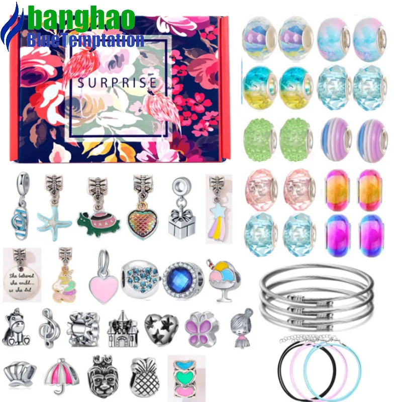 

new Fashion handmade Charms set for making accessories for diy jewelry pendants alloy beads bracelets gift HDT008