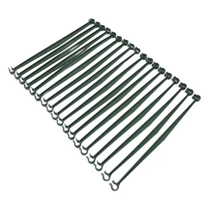 AEE2-36PCS Stake Arms For Tomato Cage 11.8 Inch Plastic Expandable Plant Supports Trellis Connectors For Climbing Plants