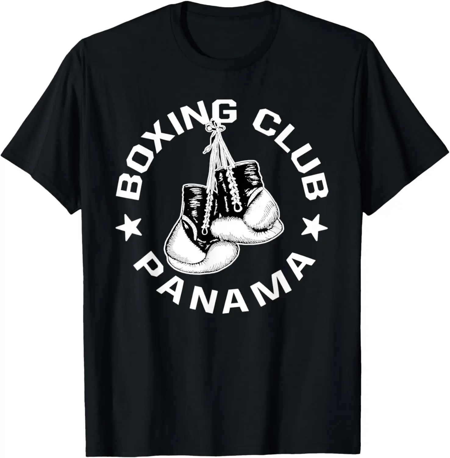 Boxing Club Panama Gloves Graphic for a Boxing Lover T-Shirt