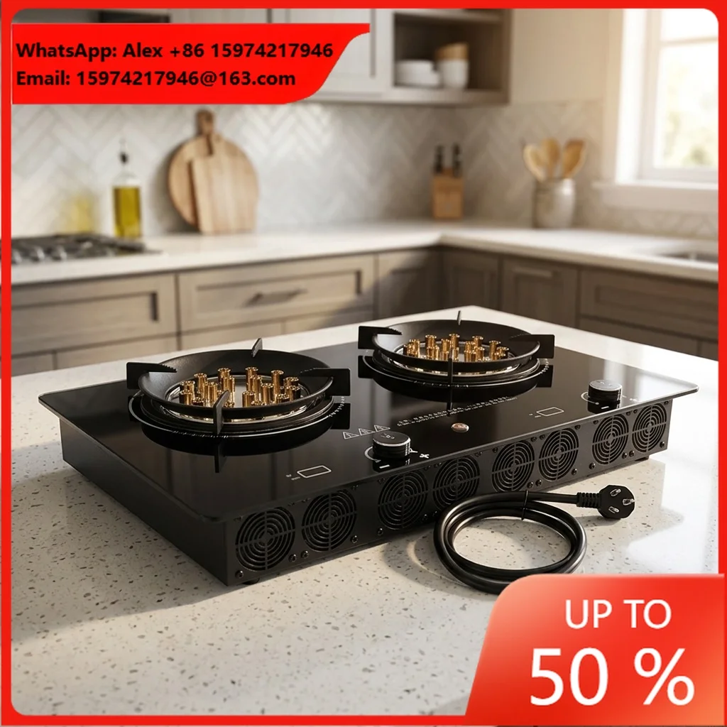 Resolving Gas Crisis 6000W Plasma Electric Flame Stove Electric Cooktop No Gas No Fuel Pure Electric Consumption Ultimate Safty