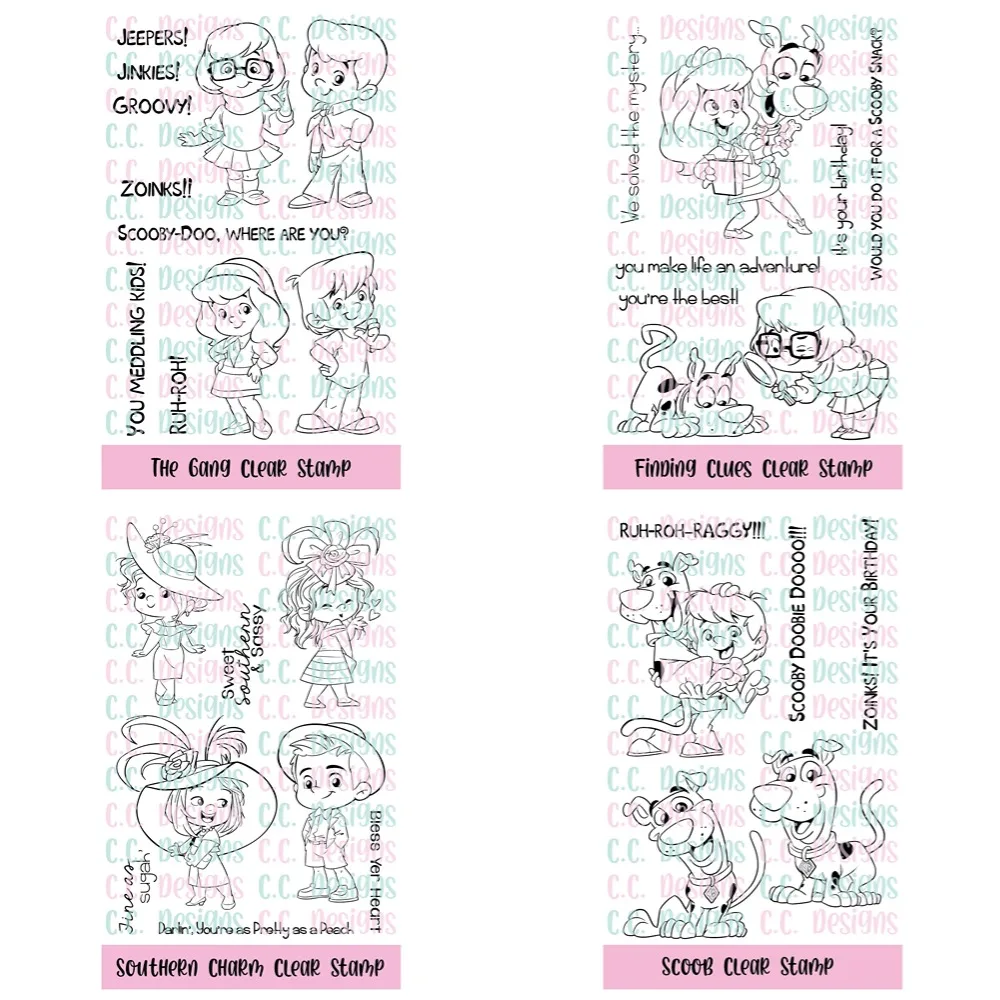 Boys and girls, and their pet dogs clear silicone stamps for DIY scrapbooking craft supplies stamp photo album card making