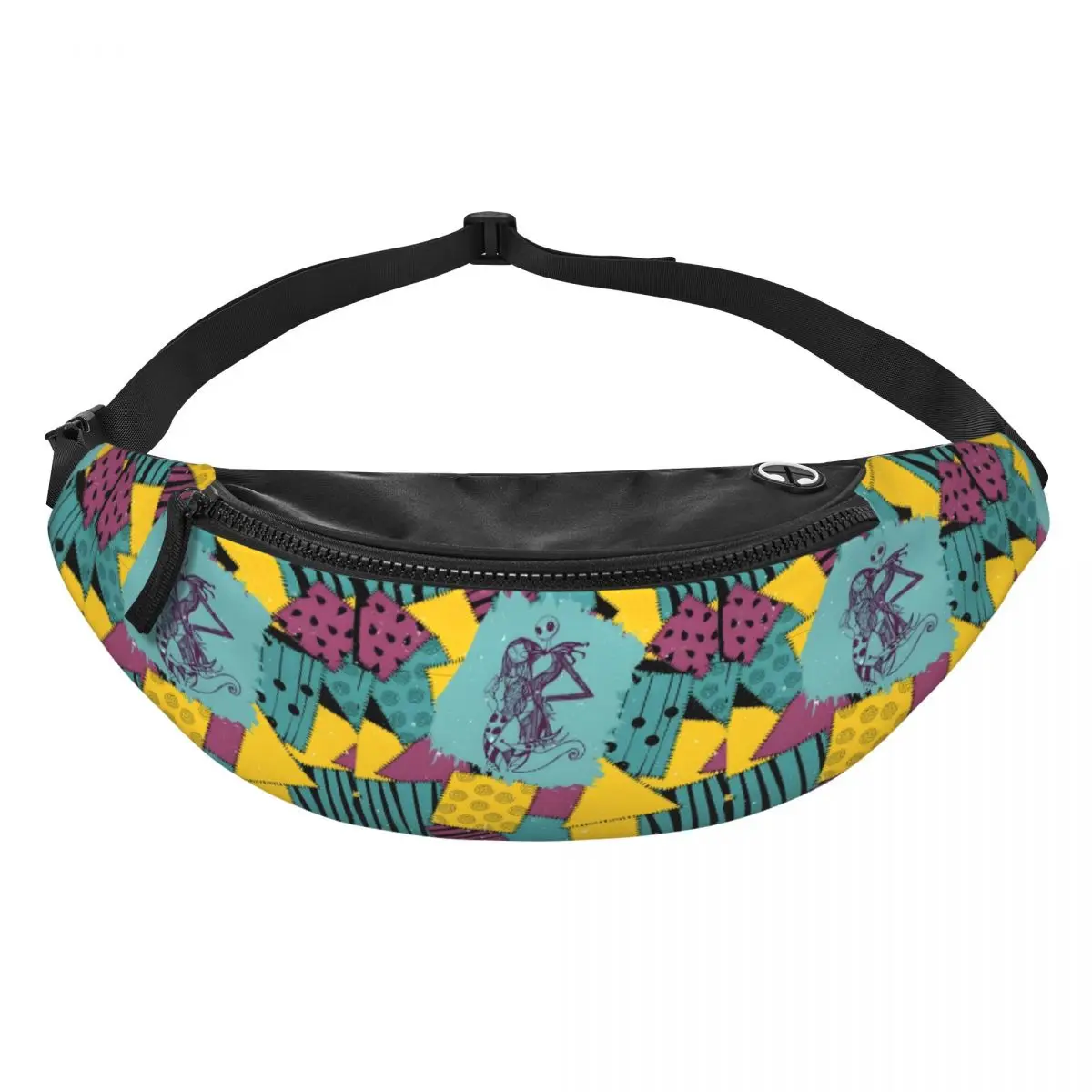 bolsa-de-cintura-personalizada-jack-anime-s-skellingtones-bolsa-de-cintura-transversal-para-homens-e-mulheres-bolsa-de-viagem-para-telefone-e-dinheiro