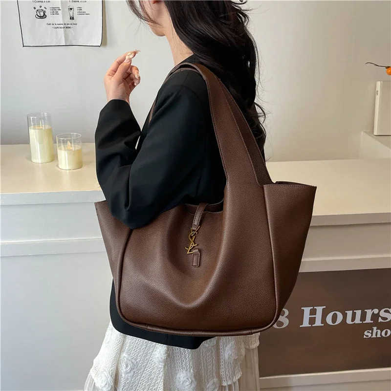 Sac à main en cuir pour femme de créateur intemporel - Sac messager à bandoulière élégant, fourre-tout de luxe