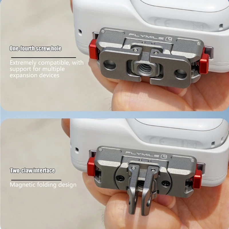 Robuste Aluminiumhalterung für Go Ultra-Kamera, sicheres Schloss, einfache Schalter Y4QF – Detail 1
