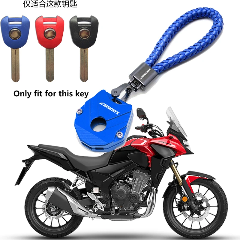 NEW For HONDA CB500X CB500 X CB 500X 2013 - 2024 2023 Logo CB500X Motorcycle Accessories CNC Key Case Cover Shell Key chain