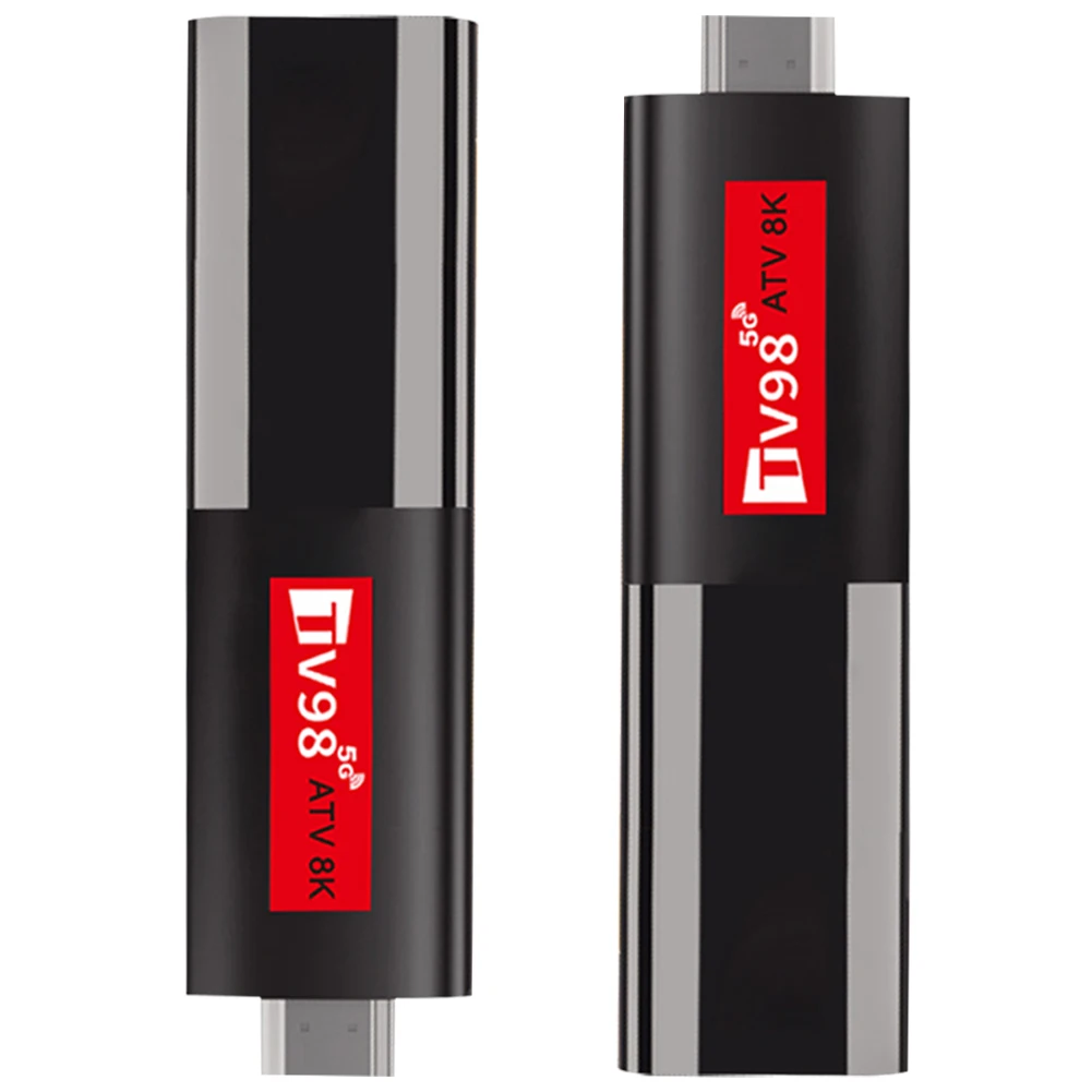 2,4G & 5G Dual WiFi BT5.0 Set Top Box Allwinner H618 Quad Core Android 14 Media Player Set Top Box Sprachfernbedienung