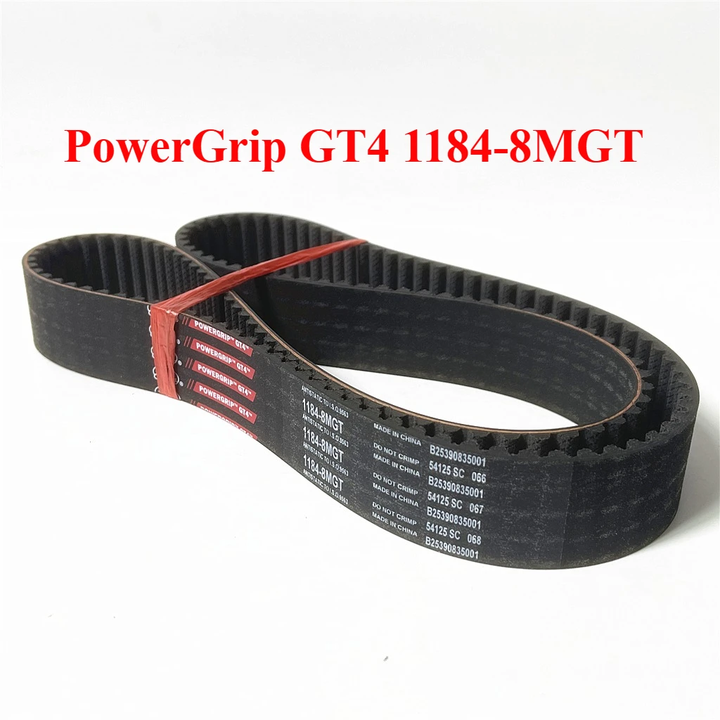 PowerGrip GT4 1184-8MGT 148 Zähne Zahnriemen 3D-Drucker CNC-Maschine Textilmaschine Lüfter-Antriebsriemen Ersatz für GT3/GT2 – Detail 2