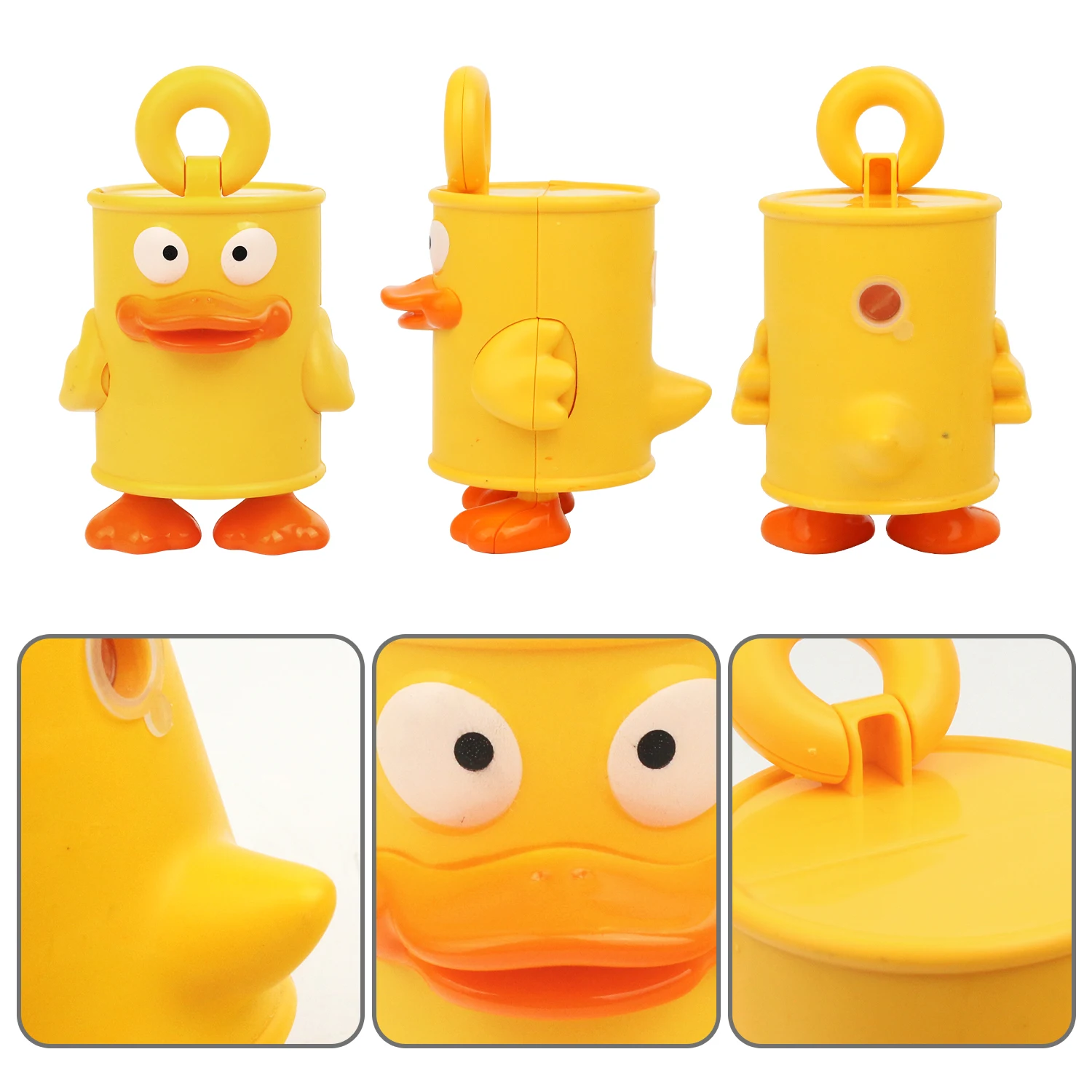 Canned Duck Doll Water Gun Toy, Water Fight Mini Water Gun, Pequena capacidade e alta potência