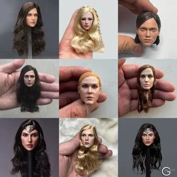 JXtoys JX-09 1/6 Scale Female Gal Gadot Wonder Head Sculpt Carved Model for 12'' Action Figure Dolls