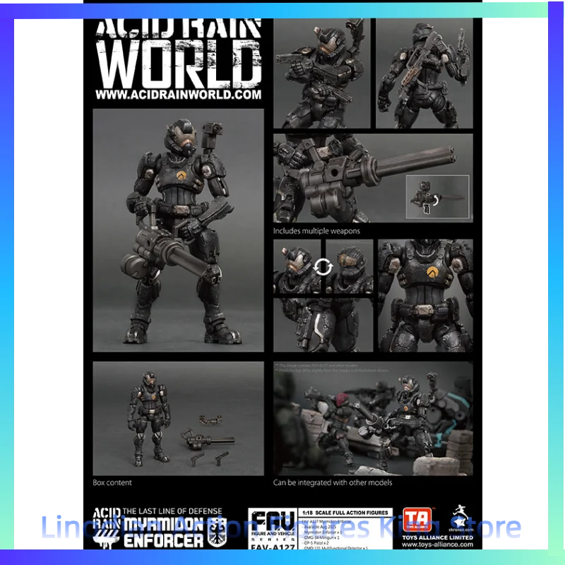 

Фигурки-модели Acid Rain War FAV-A127 Myrmidon Enforcer и FAV-A128 Nuckelavee Specter, 3,75 дюйма, масштаб 1/18