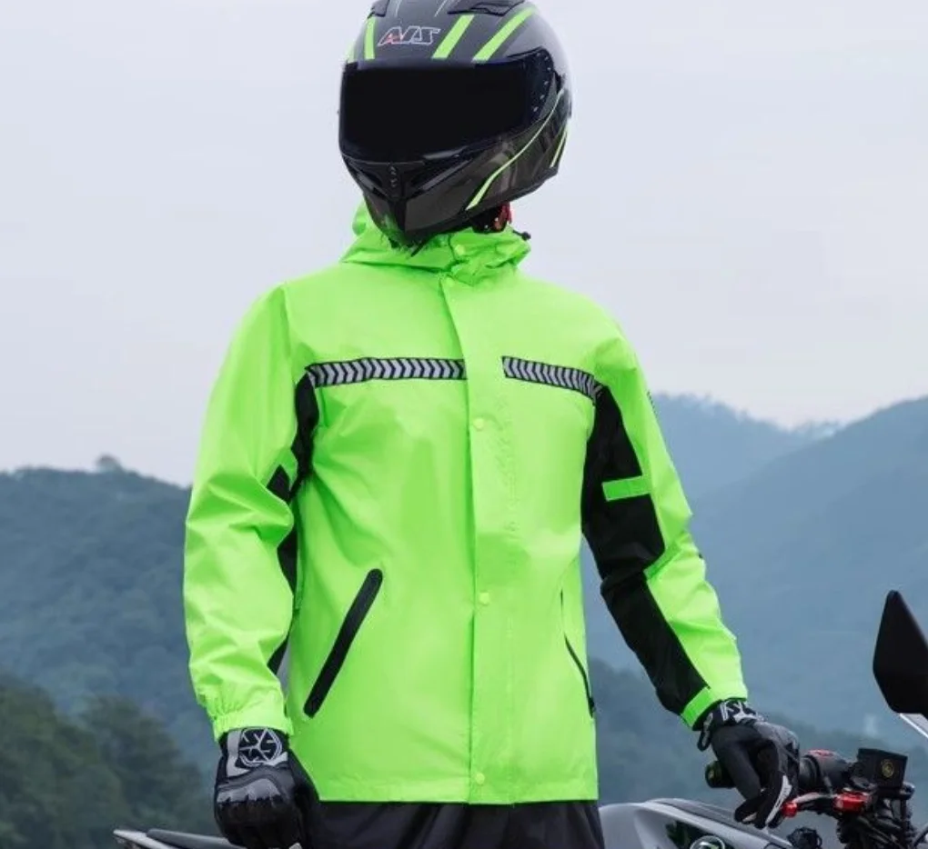 

Raincoat set for men and women split full-body electric motorcycle delivery rider special rainsuit set
