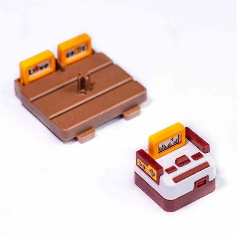 Classic Retro for FC for Famicom Plastic Keycaps Compatible Switch Mechanical Keyboard For Cherry MX/for Column P9JB