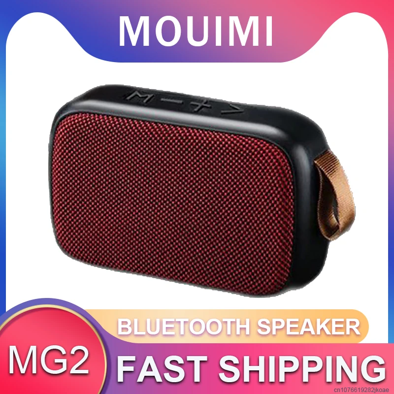 GM2 Bluetooth Speakers Indoor Portable Wireless Mini Loudspeaker Box HiFi Stereo Sound Subwoofer Party Music Player Long Standby