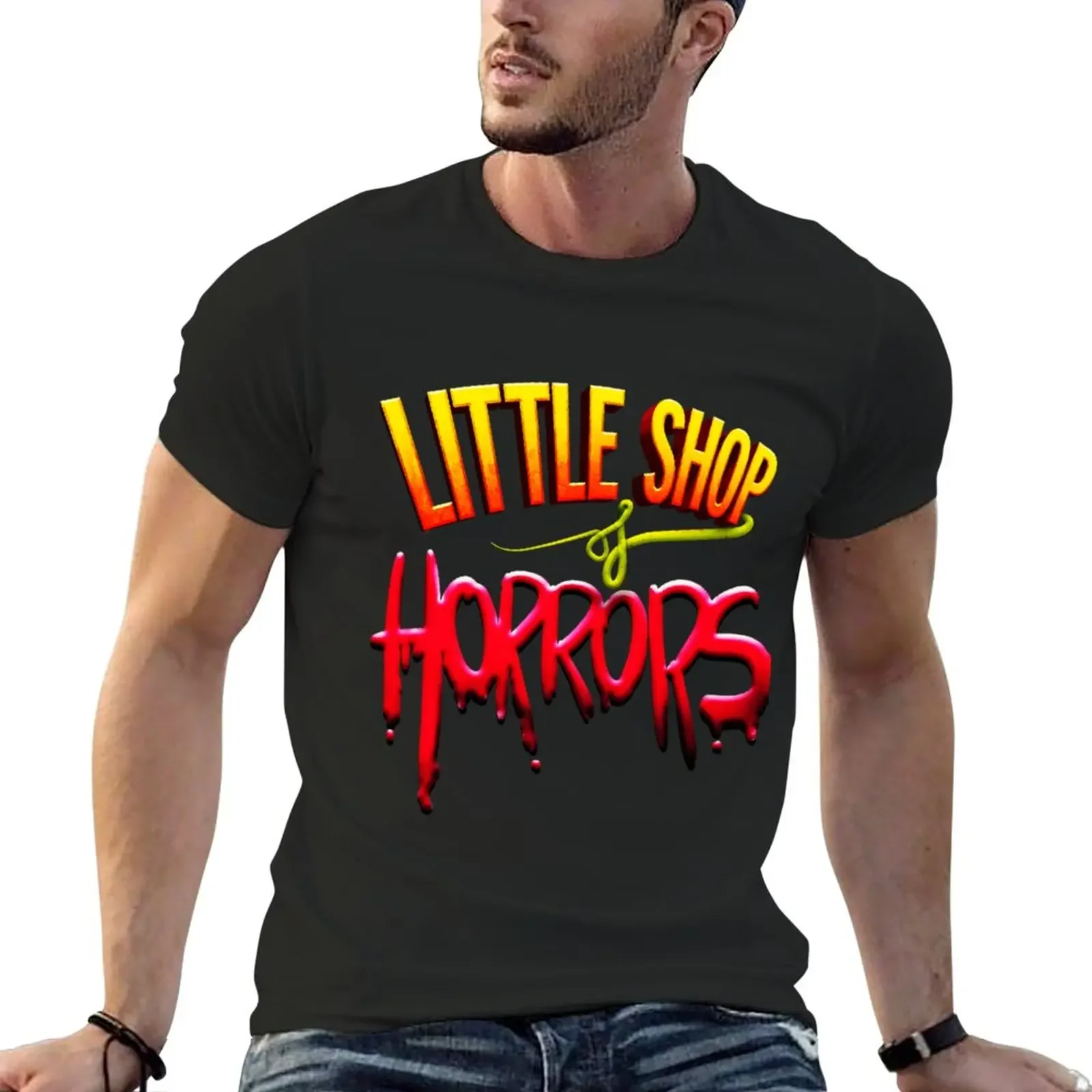 New little shop horrors T-Shirt tees heavyweights hippie clothes shirts graphic tee men