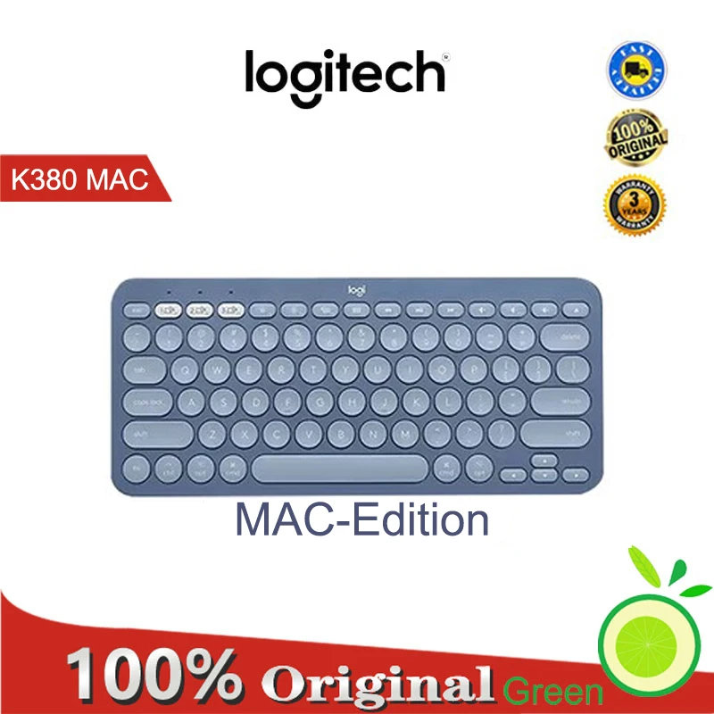 

Беспроводная клавиатура Logitech K380 для MAC, портативная тонкая клавиатура с Bluetooth для ноутбуков и планшетов