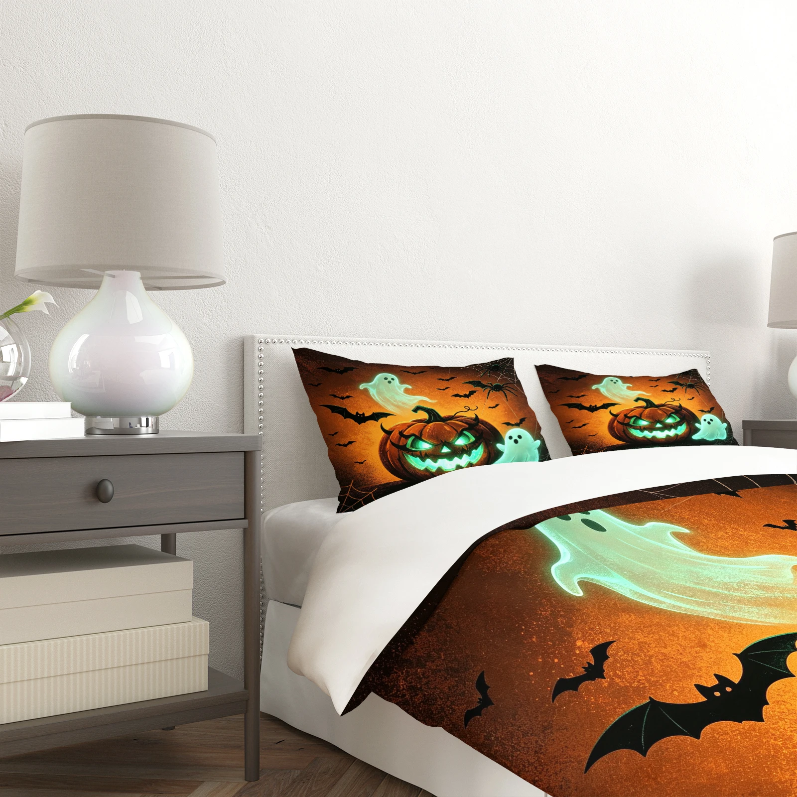 Set Copripiumino di Halloween - Spider Web Halloween Decoration recensione e prezzo