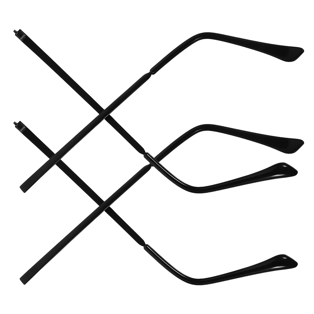 

2 Pairs Replacement Eyeglasses Temples Metal Legs Comfortable Wear Easy Install Universal Design Glasses Arm Repair Kit