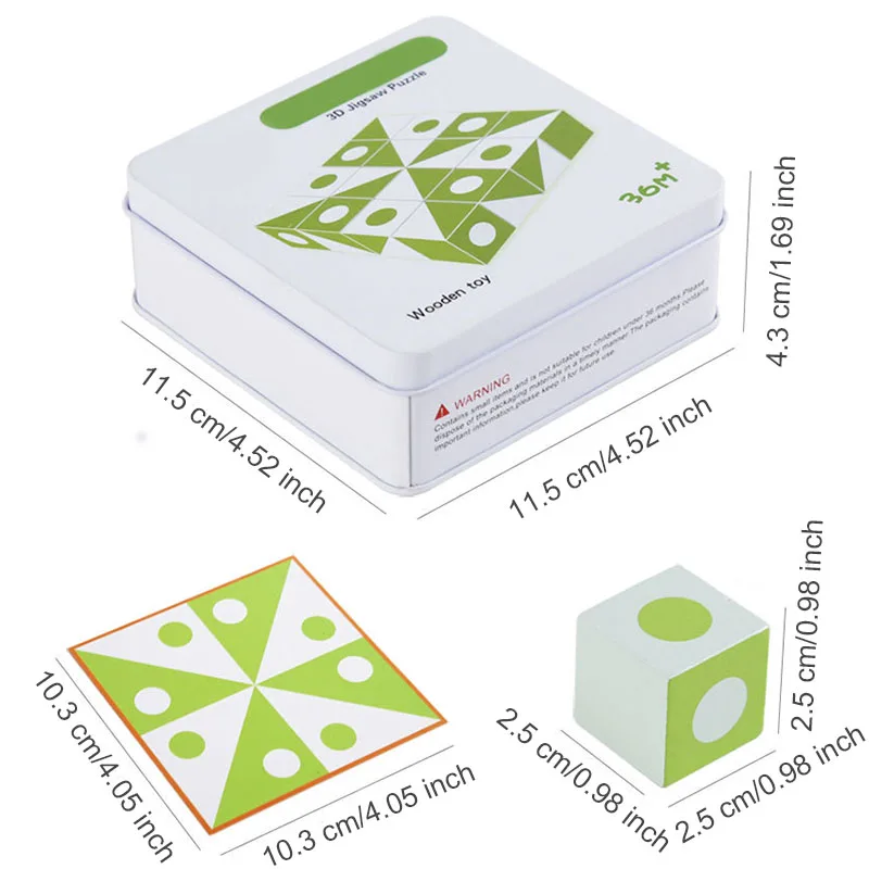 ثلاثية الأبعاد لغز مجلس لعبة متنوعة الألغاز التفكير المنطقي الفضاء الخيال التنوير خشبية التعليم المبكر لعب للأطفال