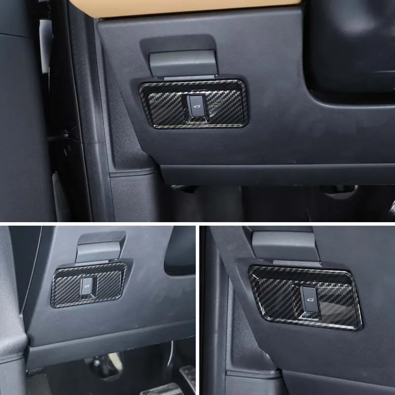 لاند روفر ديسكفري سبورت/إيفوك 2024 2025 + ABS الجذع التبديل غطاء لوحة الباب الخلفي الباب الخلفي التبديل غطاء إطاري الملحقات