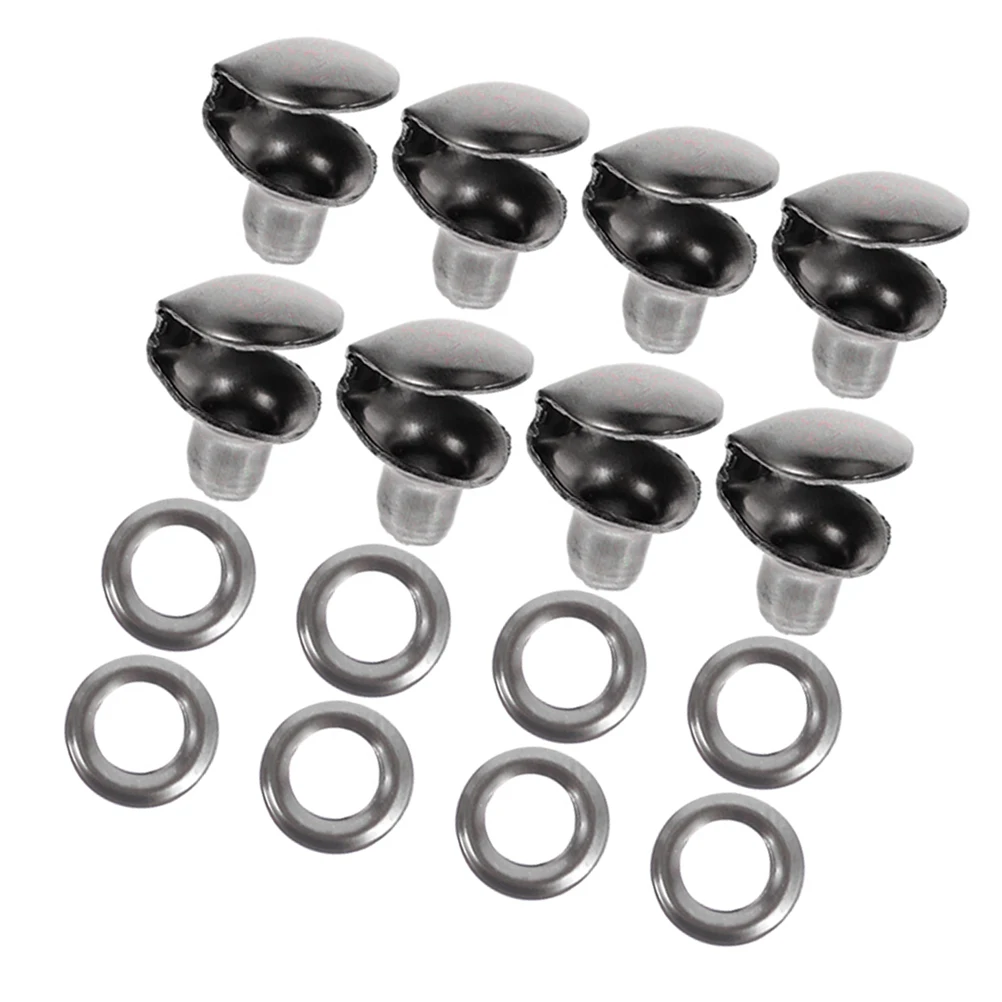 

40Sets Shoe Buckle Decorative Accessories Metal Boot Lace Hooks for DIY Repair Hiking Climbing Shoes Easy Install Strong Hold